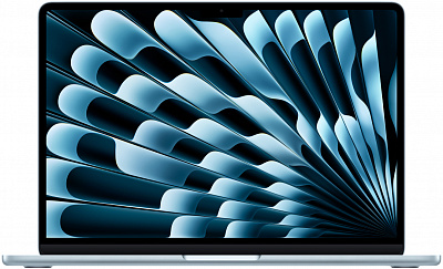 Ноутбук Apple MacBook Air 15" (M5, 2026) 24 ГБ, 1 ТБ SSD, небесно-голубой